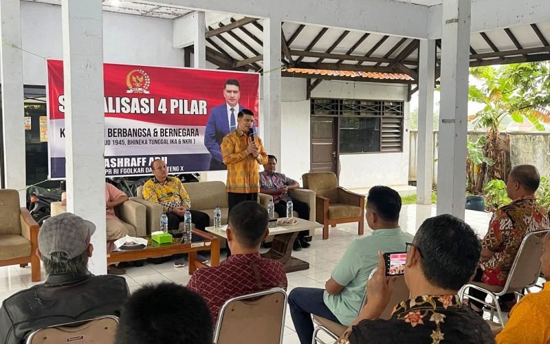 Ashraff Abu Anggota DPR RI Komisi X Fraksi Partai Golkar Menyelenggarakan Sosialisai Empat Pilar di Kabupaten Pekalongan (dok. Istimewa)
