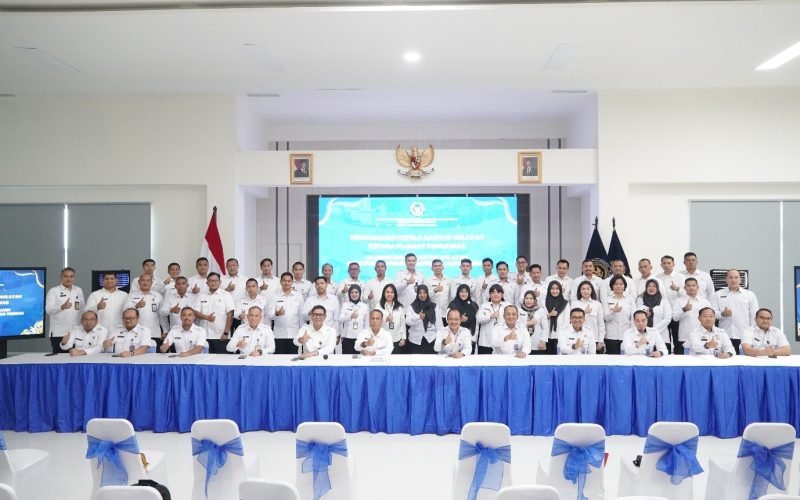 45 Pejabat Pengawas di lingkungan Kantor Wilayah Direktorat Jenderal Imigrasi Jawa Tengah Resmi dilantik serentak (Dok. Istimewa)