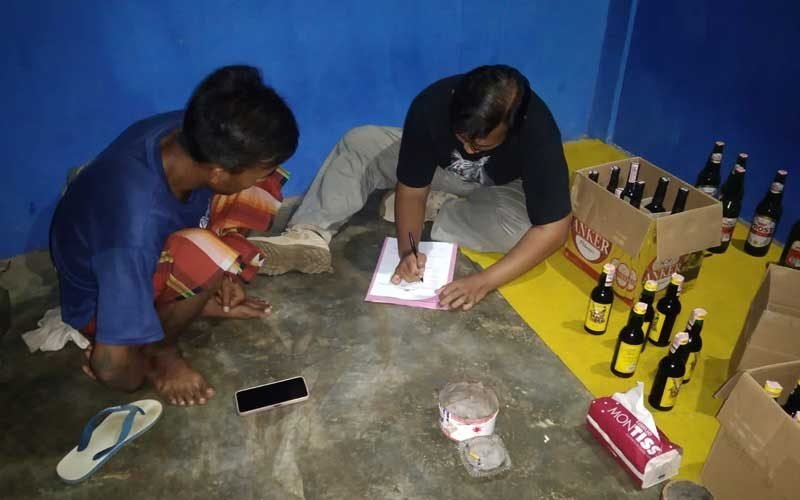 Gelar-KRYD,-Polres-Pekalongan-Sasar-Peredaran-Miras