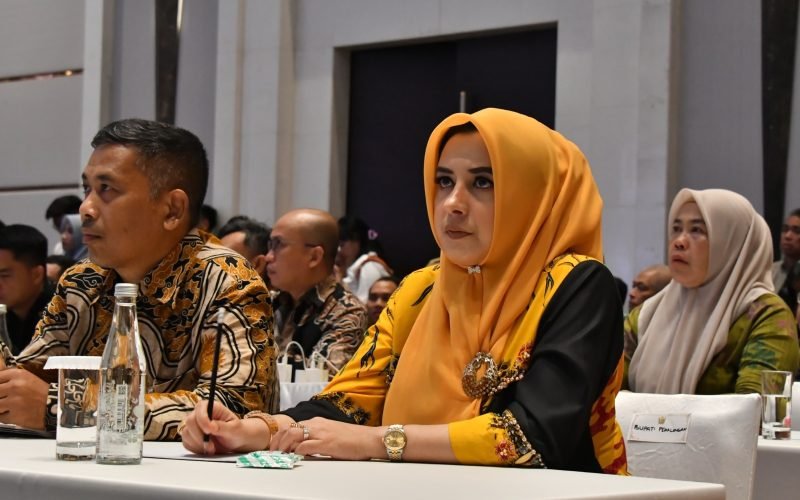 Bupati Fadia saat mengikuti rakor pelaksanaan adipura 2025 di Jakarta (dok. Istimewa)