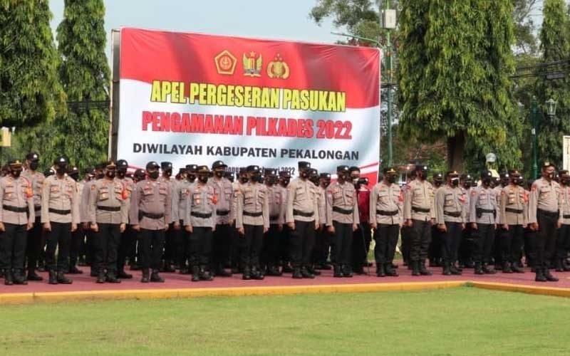 Jelang-Pilkades-Serentak,-Polri-Gelar-Apel-Pasukan-Pengamanan-2