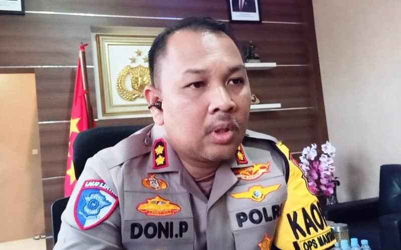 DEBAT PUBLIK - Kapolres Pekalongan, Doni Prakoso W saat wawancara persiapan pengamanan debat publik Paslon Bupati dan Wakil Bupati Pekalongan (Dok, Istimewa)