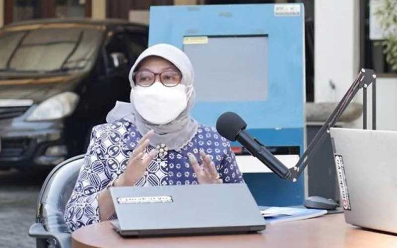 Kepala Dinas Tenaga Kerja dan Transmigrasi (Disnakertrans) Jateng Sakina Rosellasari