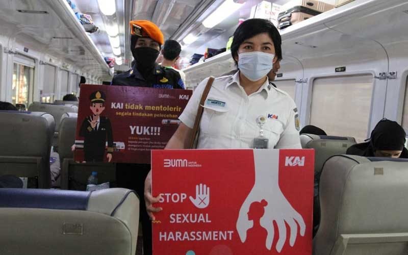 KAI Kampanye Cegah Tindak Kekerasan Seksual di Kereta Api Serentak 14 Stasiun /Dok KAI