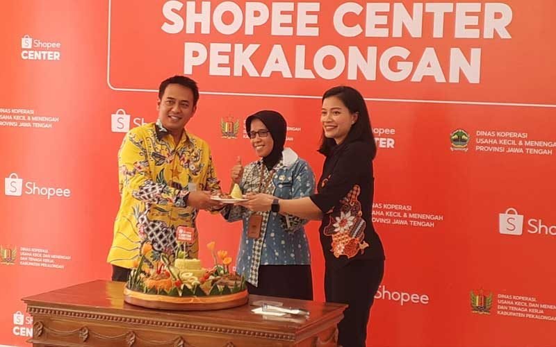 Peresmian Shopee center Pekalongan di UMKM Center Kab. Pekalongan (06/07/22 - dok. Rasika fm)