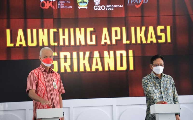 Permudah-Akses-Keuangan-UMKM,-Ganjar-Luncurkan-Aplikasi-Srikandi