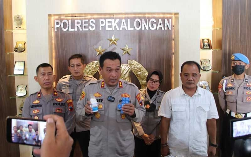Polres-Pekalongan-Tangkap-Pengedar-Narkoba,-Hasil-Pengembangan-Kasus-Video-Penganiayaan