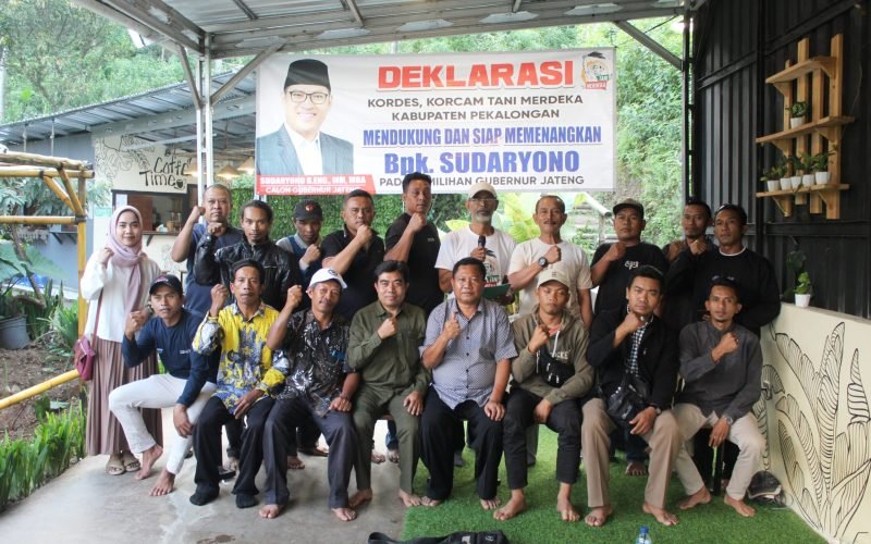 KONSOLIDASI – DPC Tani Merdeka Kabupaten Pekalongan terus melakukan konsolidasi di tiap Kecamatan untuk pemenangan Sudaryono sebagai calon Gubernur Jawa Tengah (31/05/2024 – dok. Bagus AA - Rasika FM Pekalongan)