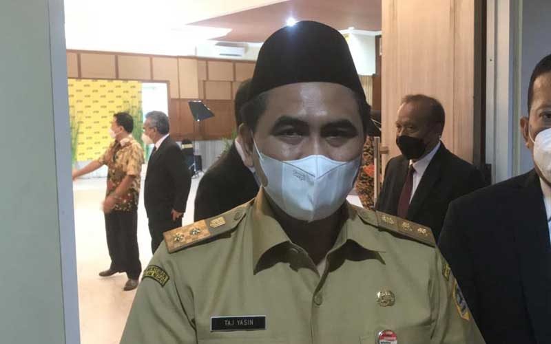 Wakil-Gubernur-Jawa-Tengah,-Taj-Yasin-Maimoen-saat-ditemui-di-Kampus-Undip-Fakuktas-Ekonomi-dan-Bisnis