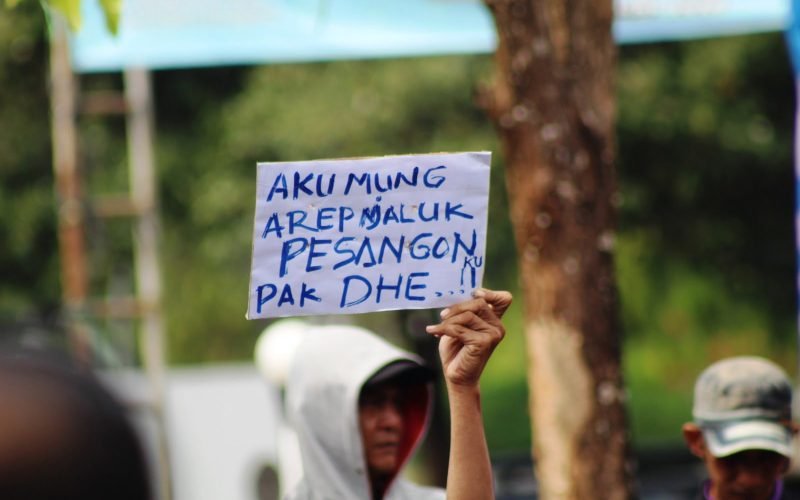AUDIENSI - Mantan Karyawan PT. Pismatex yang melakukan audiensi ke DPRD Kabupaten Pekalongan menuntut hak pesangon (21/11/2023 - dok. Bagus Rasika)