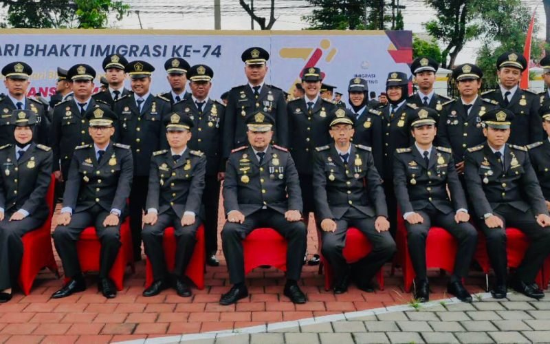 Hari Bhakti Imigrasi ke-74 mengusung tema Transformasi Peran Keimigrasian Melalui Strategi Digitalisasi.