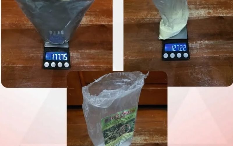Barang bukti yang diamankan oleh petugas dalam penangkapan peracik obat mercon (dok. Humas)