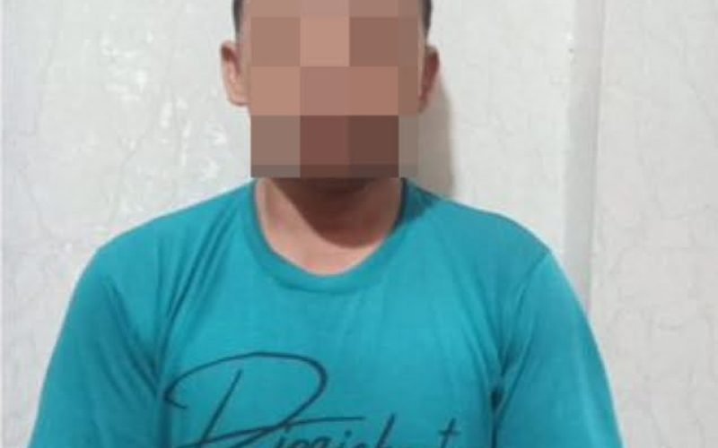 BURON - AS (44 tahun) pelaku penipuan dan penggelapan sepeda motor ditangkap Tim Resmob Polres Pekalongan (dok. Humas)