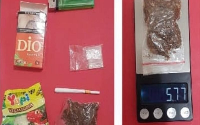 Barang bukti narkoba jenis ganja yang diamankan Polisi dari tangan pelaku (dok. Humas)