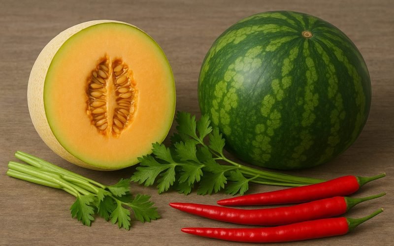 Beberapa jenis sayuran dan buah mengalami kenaikan harga akibat adanya demo truk odol di beberapa ruas jalur pantura (dok. Ilustrasi buah dan sayur by Grok 3)
