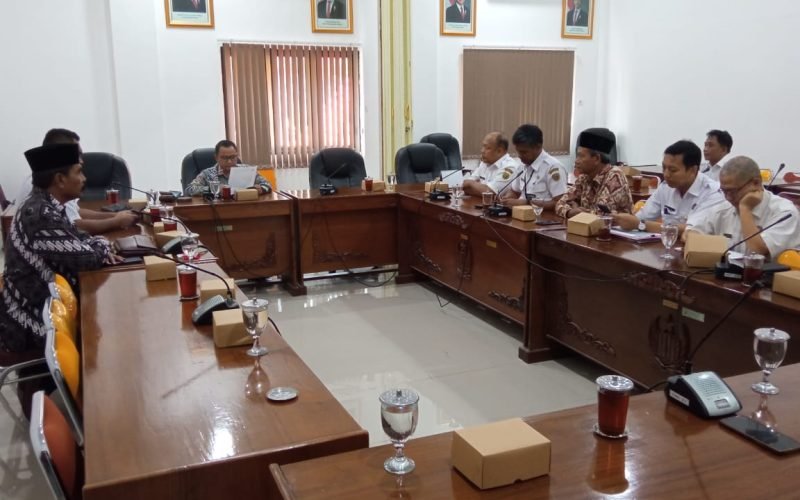 Rapat lanjutan untuk pembahasan dalam rangka pembebasan lahan untuk bendung gerak (dok. Istimewa)