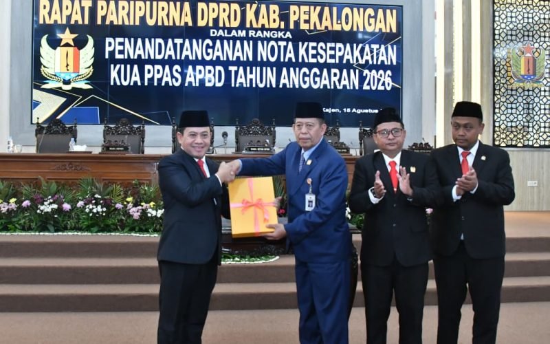Wabup Sukirman usai penandatatangan nota kesepakatan KUA PPAS APBD 2026 (dok. Istimewa)