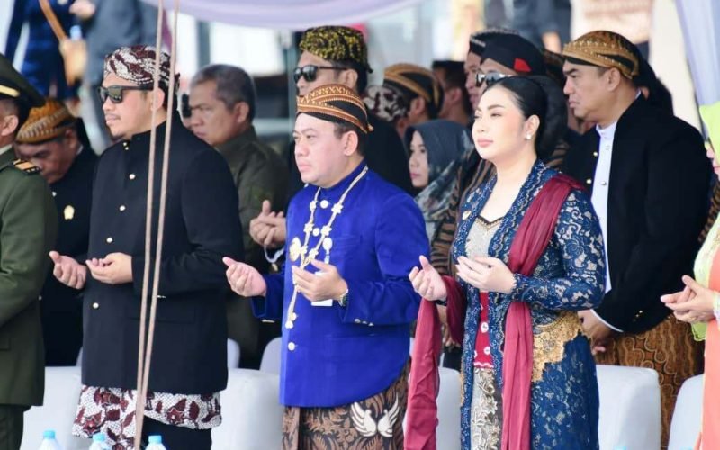 Wabup Sukirman saat menghadiri Hari Jadi ke-80 Provinsi Jawa Tengah yang digelar di Kawasan Industri Terpadu Batang (KITB), Selasa (19/08/2025)