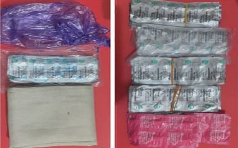 Barang bukti yang diamankan oleh petugas dari tersangka (dok. Humas).