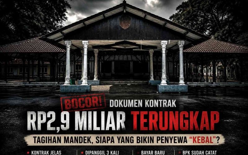 FORMASI Pekalongan buka suara dan mendesak adanya tindakan tegas terhadap pengelolaan aset daerah di kawasan Pendopo Nusantara (dok. ilustrasi AI)